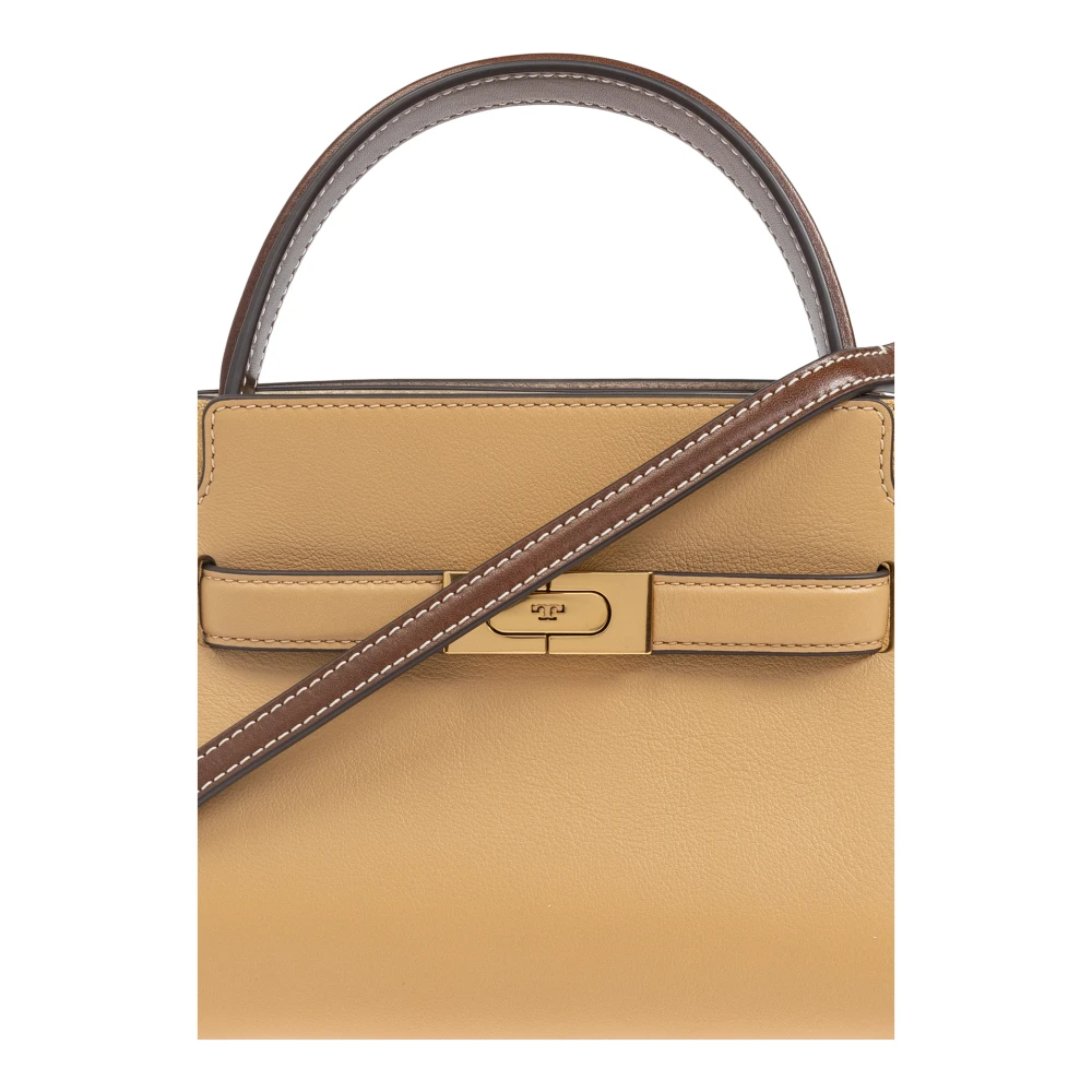 TORY BURCH Handtas Lee Radziwill Petite Beige Dames