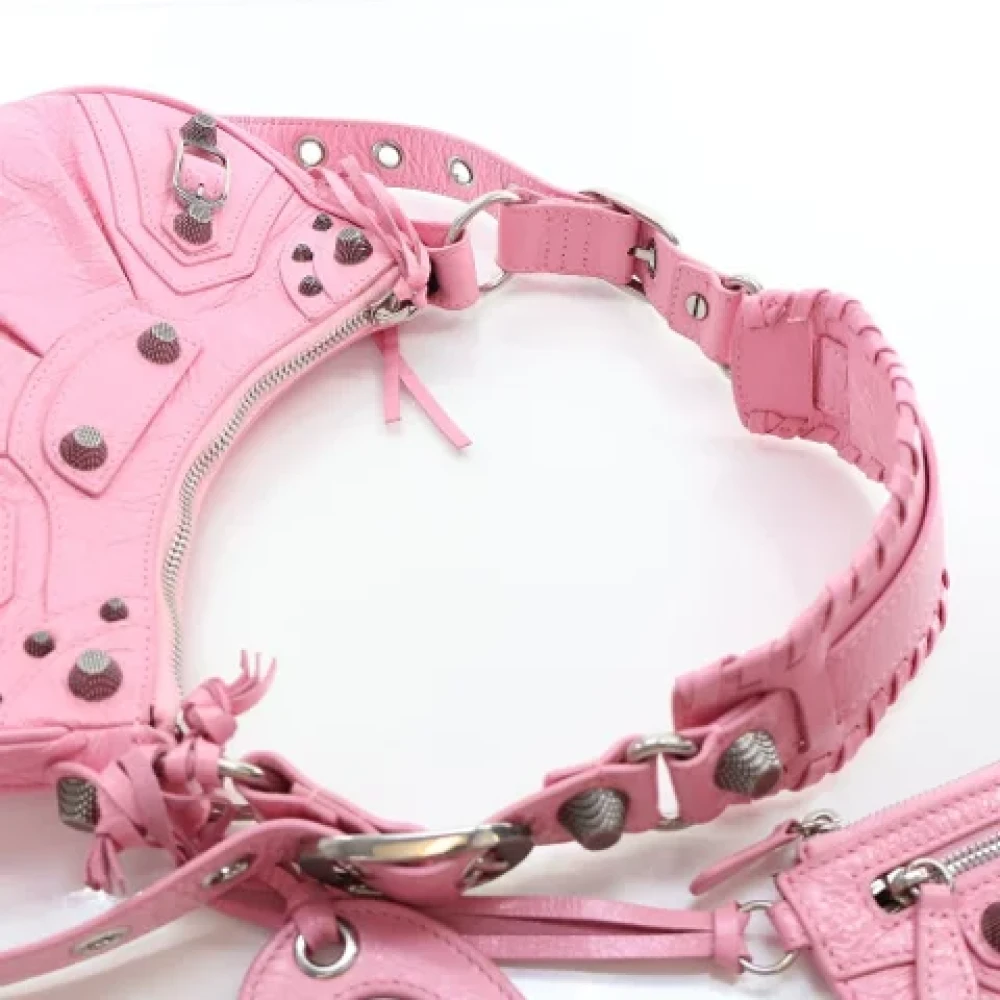 Balenciaga Vintage Pre-owned Leather balenciaga-bags Pink Dames