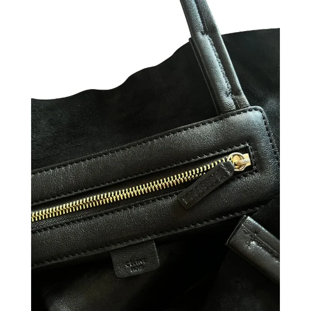 Celine Vintage Pre-owned Leather totes Black Dames