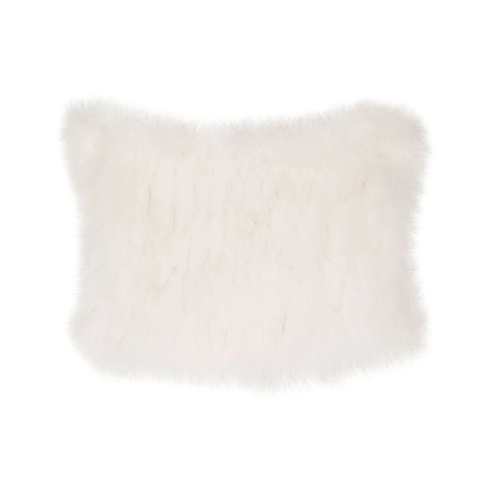 Suprema Elegante Bontkraag White Dames