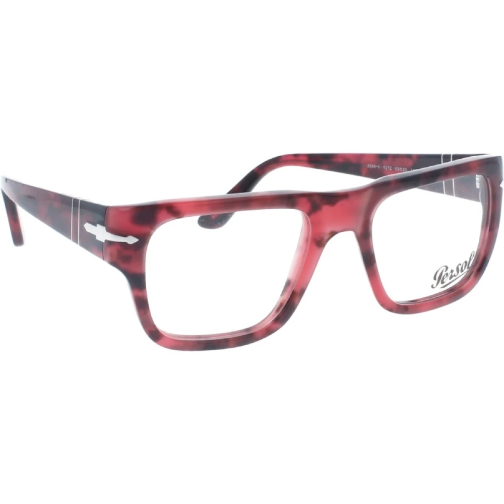 Persol Corrigerende Bril met 3 Jaar Garantie Red Unisex