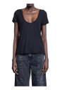 tee-shirt-decontracte-en-coton-noir