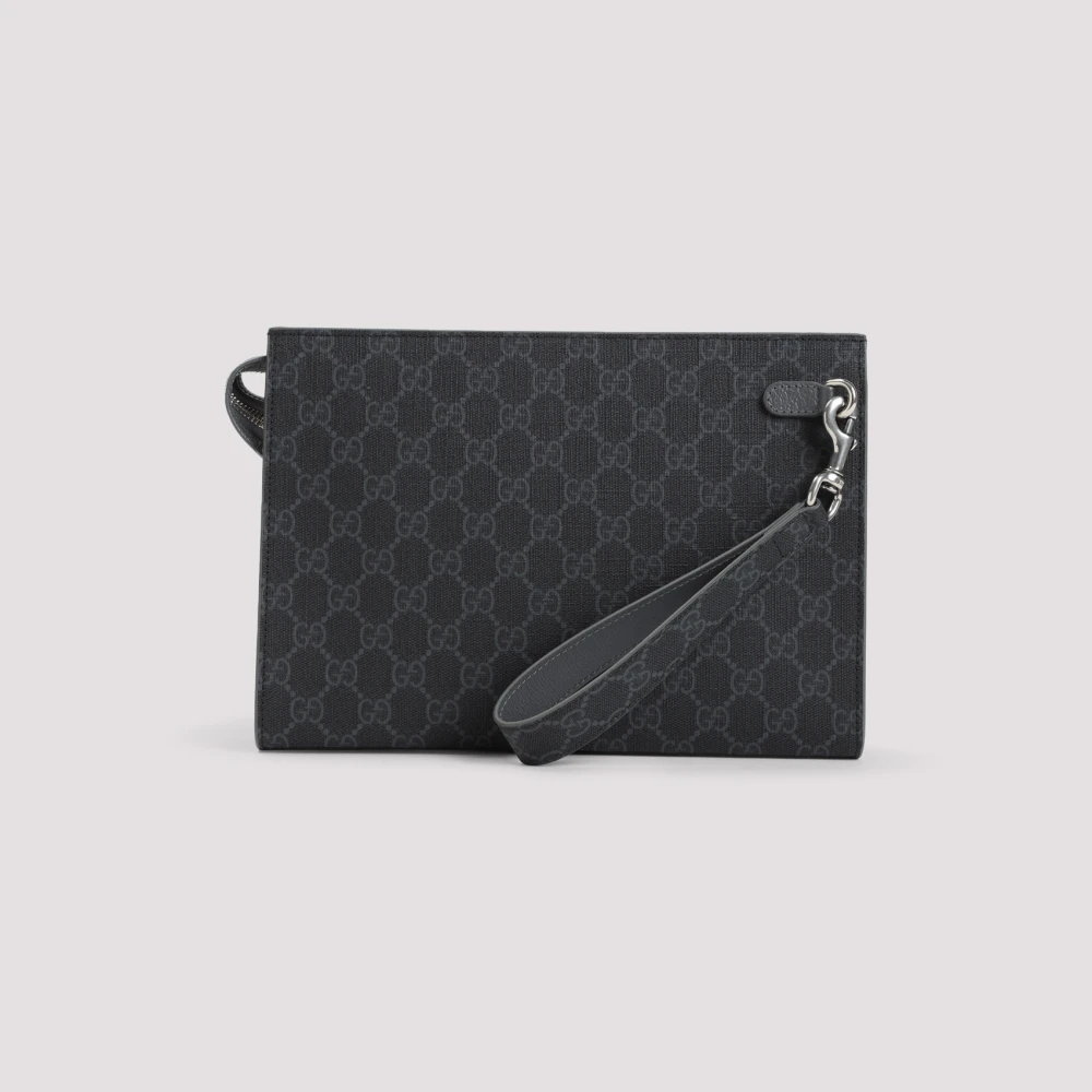 Gucci Stijlvolle Pouch voor Dagelijks Gebruik Black Heren