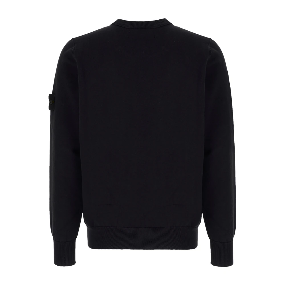 Stone Island Stijlvolle Gebreide Collectie voor Mannen Black Heren