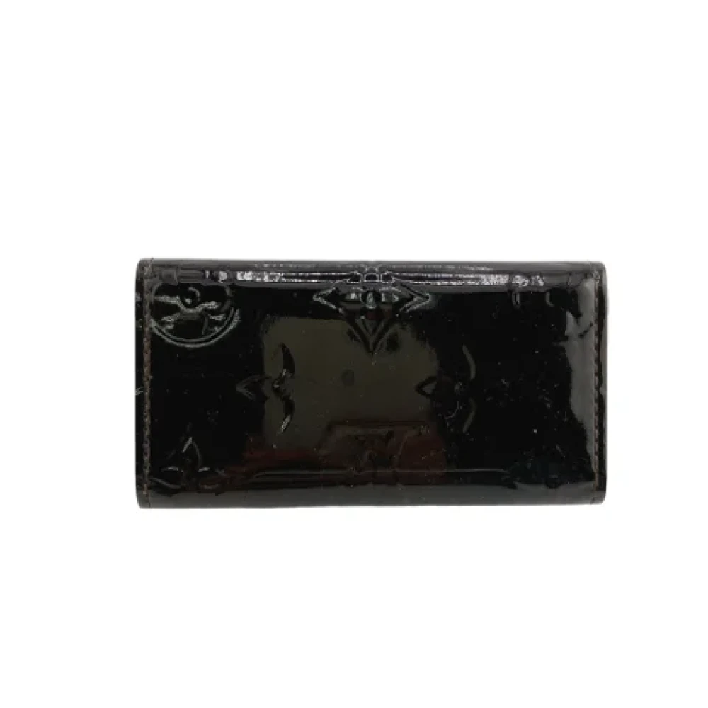 Louis Vuitton Vintage Pre-owned Leather key-holders Black Unisex