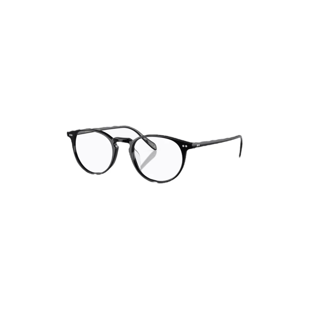 Oliver Peoples Riley-R Zwarte Acetaat Bril Black Unisex