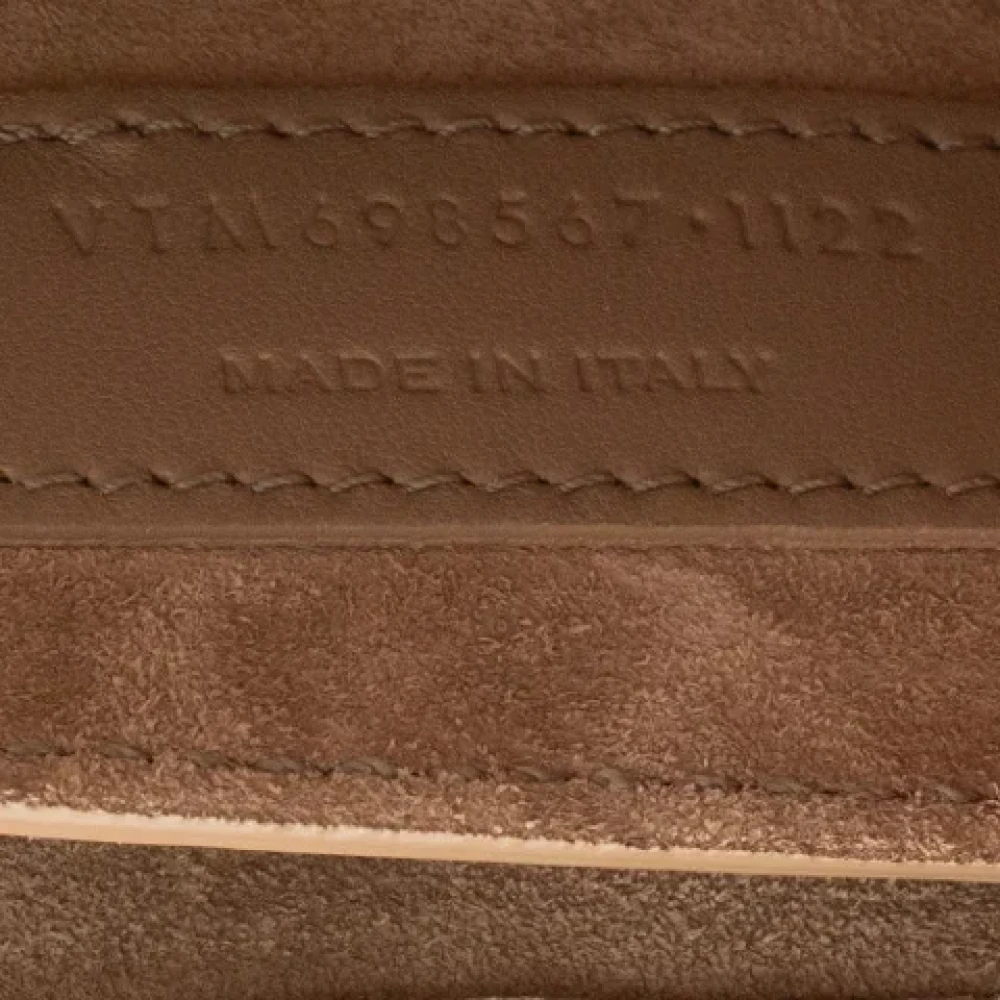 Yves Saint Laurent Vintage Pre-owned Suede handbags Brown Dames