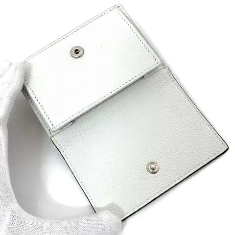 Yves Saint Laurent Vintage Pre-owned Leather wallets Black Dames