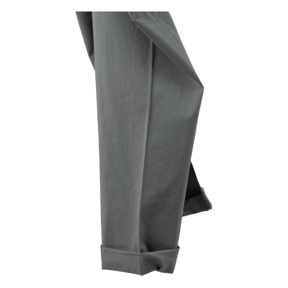 Dondup Luxe Italiaanse Chino Broek Gray Heren