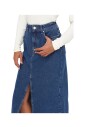 jupe-longue-en-coton-bleu