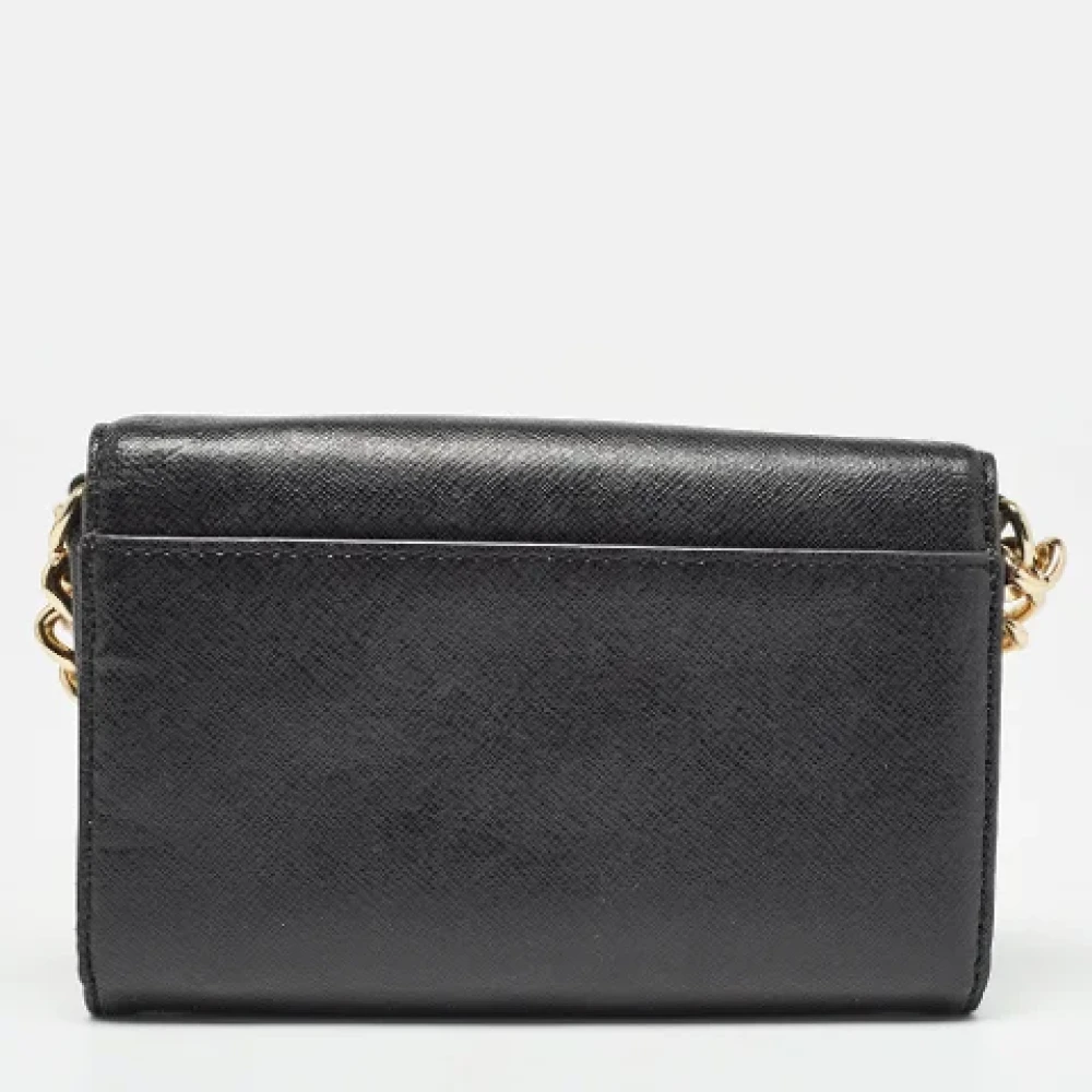 Michael Kors Pre-owned Leather shoulder-bags Black Dames