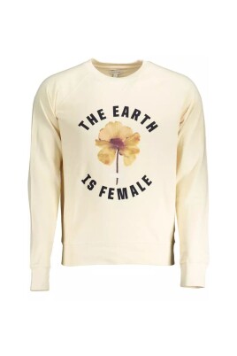 stiligt-beige-bomullsweatshirt-med-logotryck