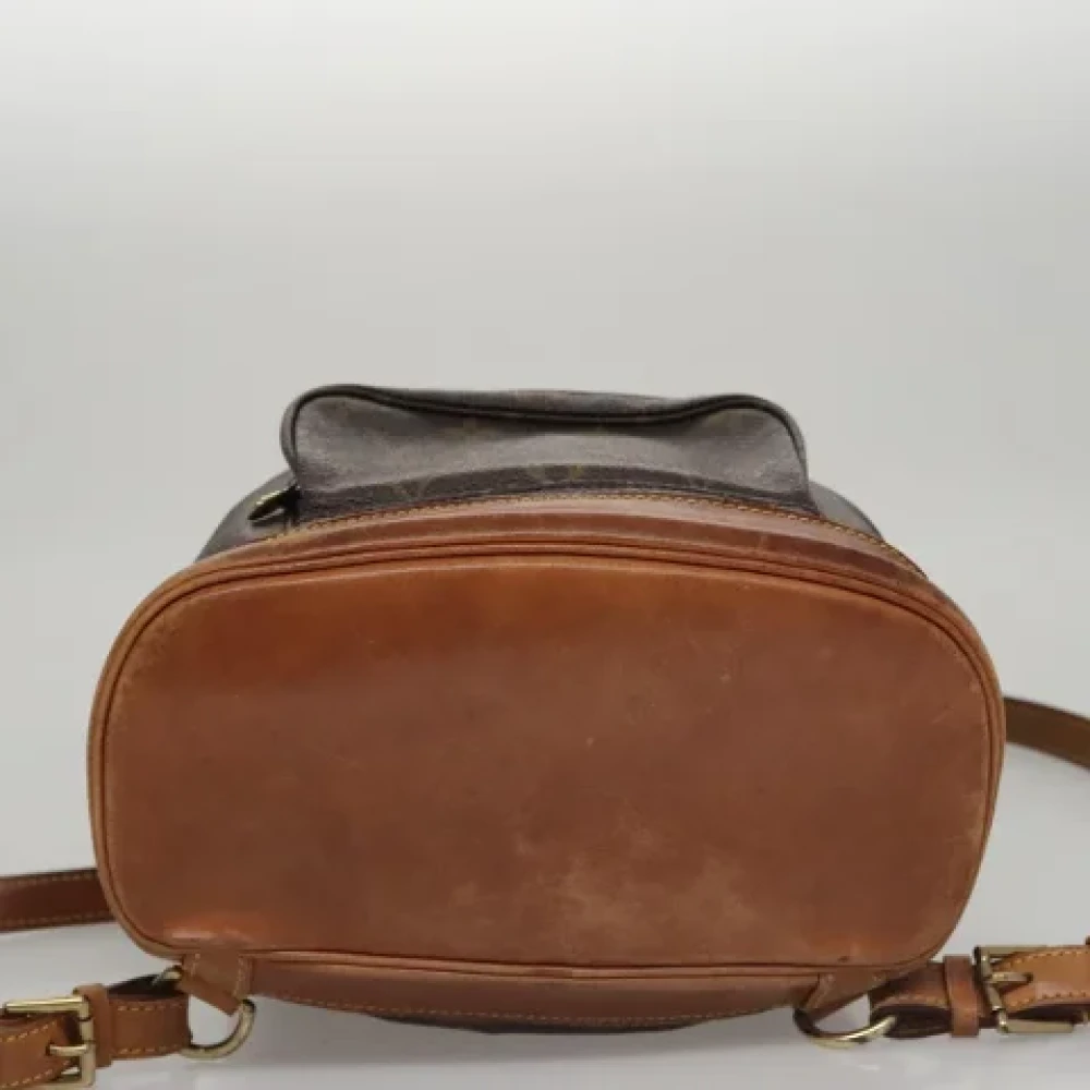 Louis Vuitton Vintage Pre-owned Canvas backpacks Brown Dames