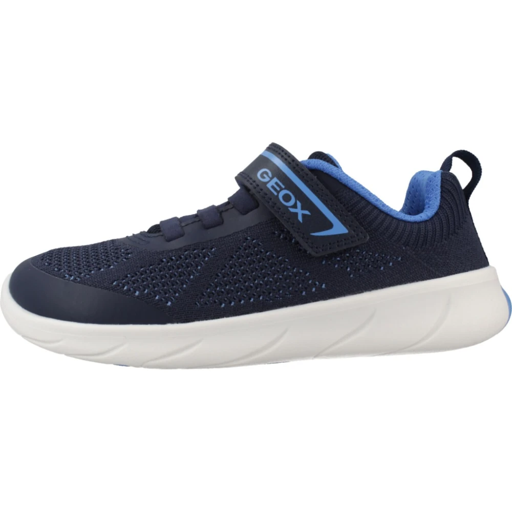 Geox Unisex Kids Bleu Children's Trainers Foot-Run - Image 2