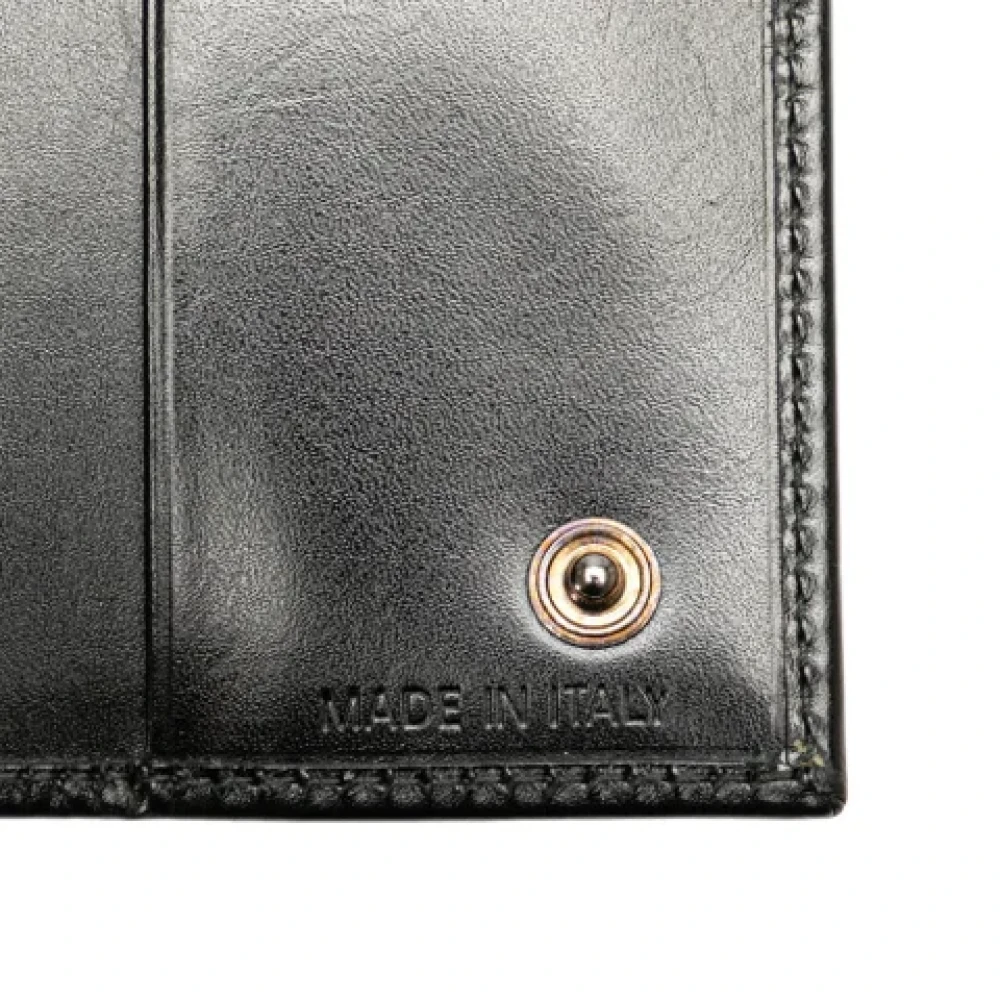 Prada Vintage Pre-owned Leather key-holders Black Dames