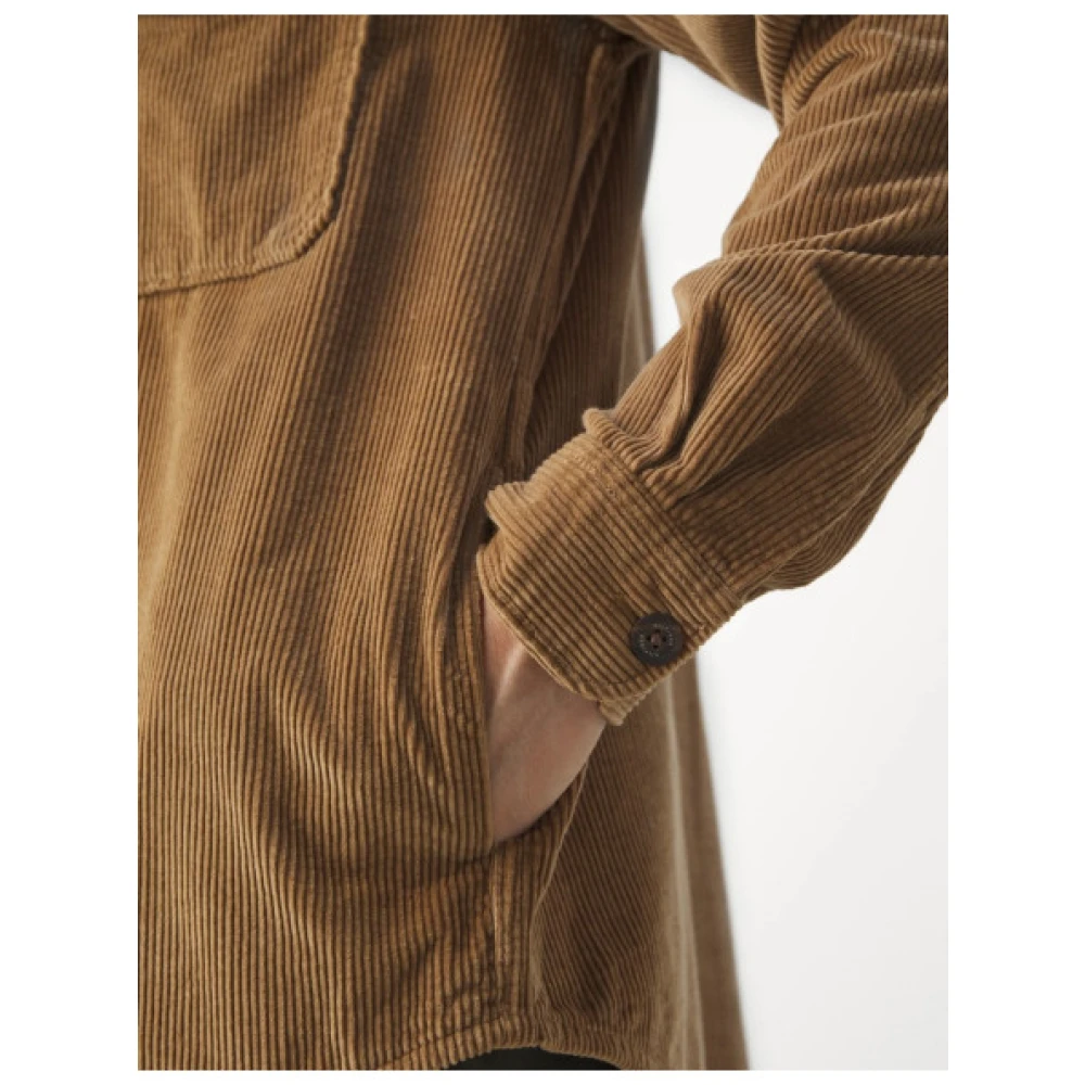 Tommy Hilfiger Ribfluwelen Werkoverhemd met Puntkraag Green Heren