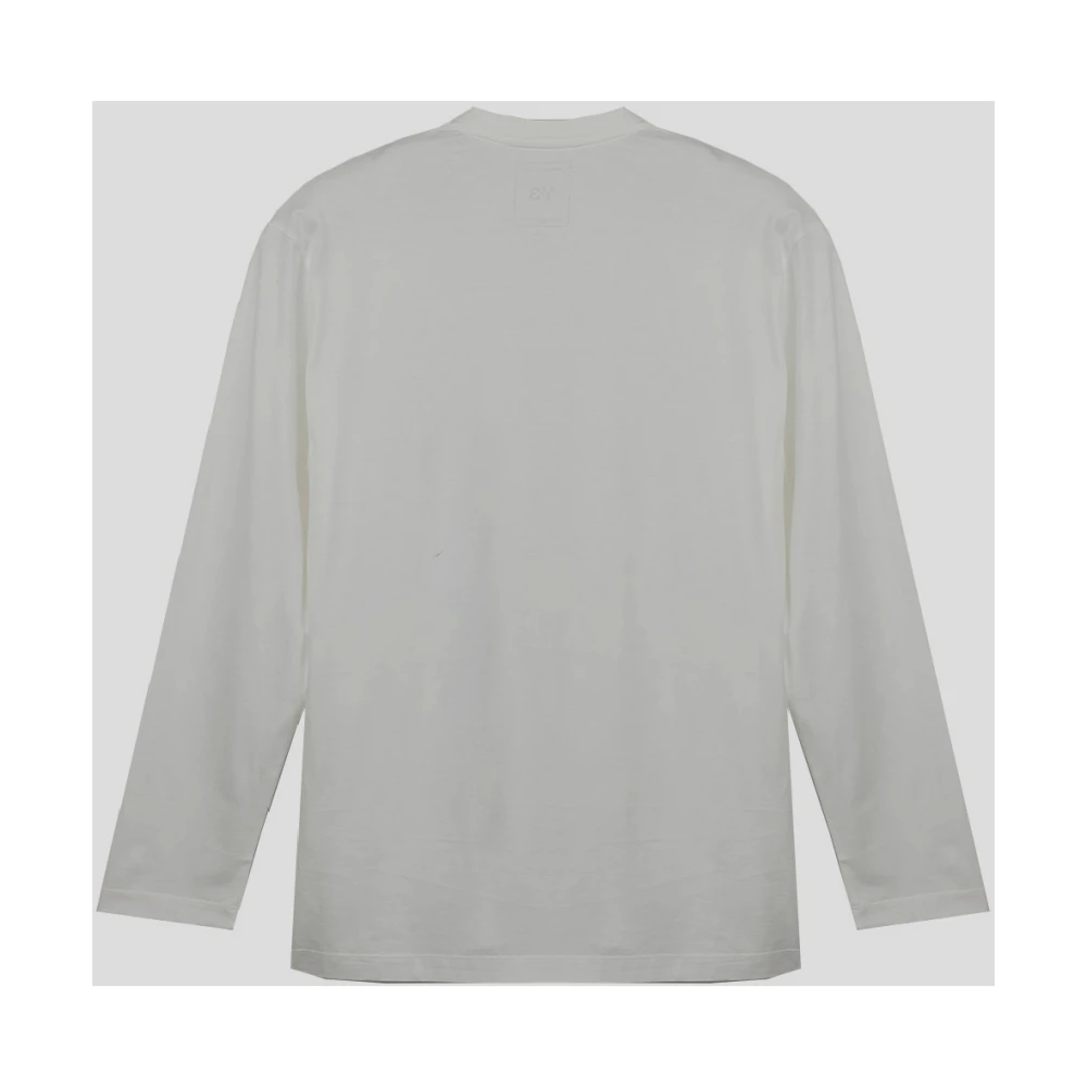 Y-3 Katoen Logo Tee White Heren