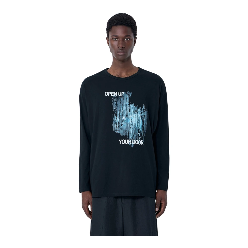 Yohji Yamamoto Uomo Nero Top, L, New,