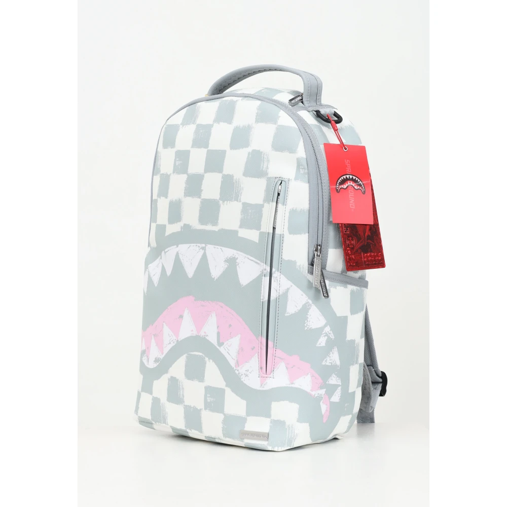 Sprayground Vanquish Cream Grijs Wit Rugzak White Unisex