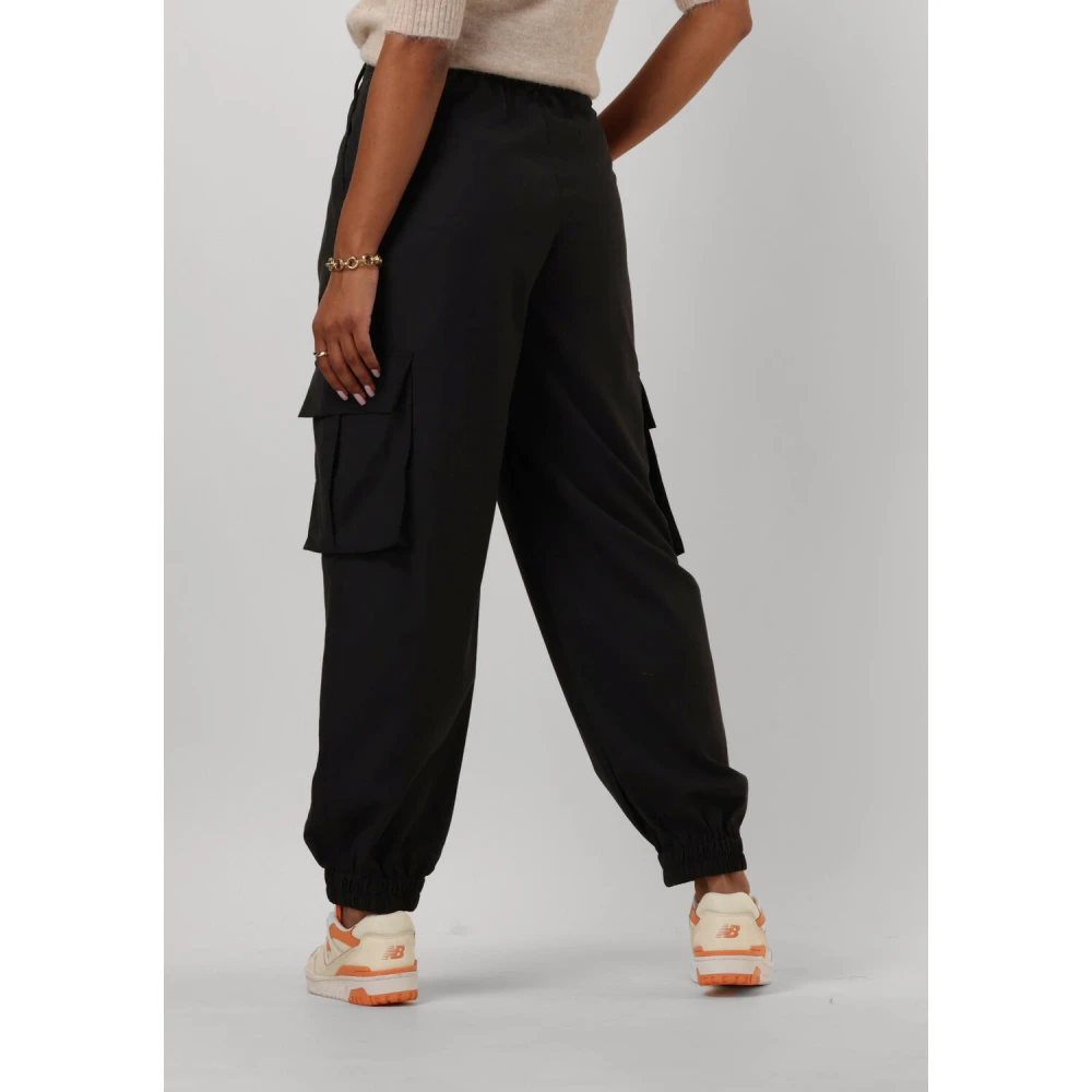 Y.A.S Zwarte Cargo Broek voor Vrouwen Black Dames