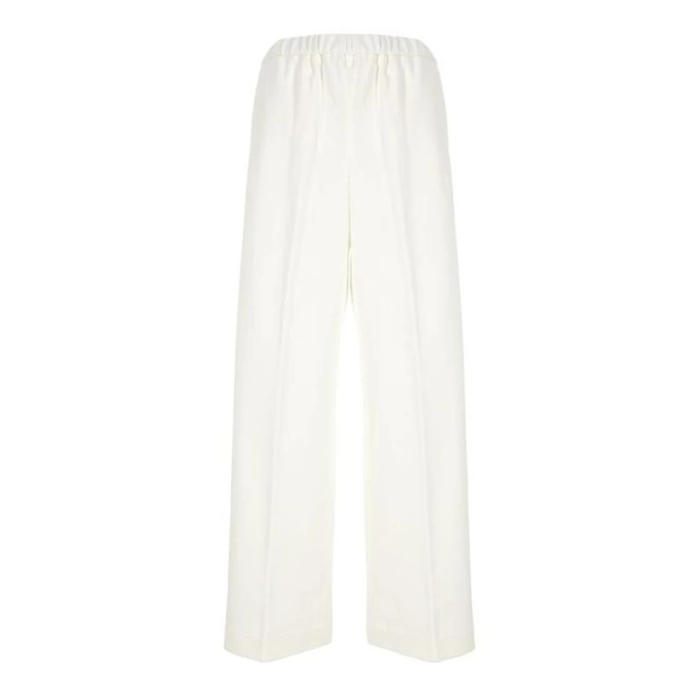 Fabiana Filippi Witte Milano Stretch Broek White Dames