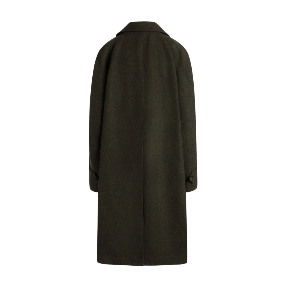 Bally Stijlvolle Single-Breasted Jassen Green Heren
