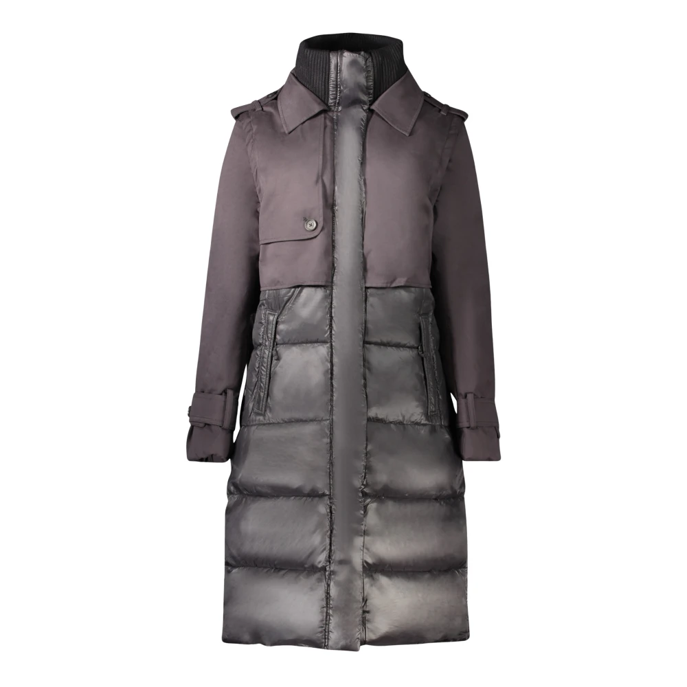 Detachable Padded Coat - BLACK - XS - Image 4