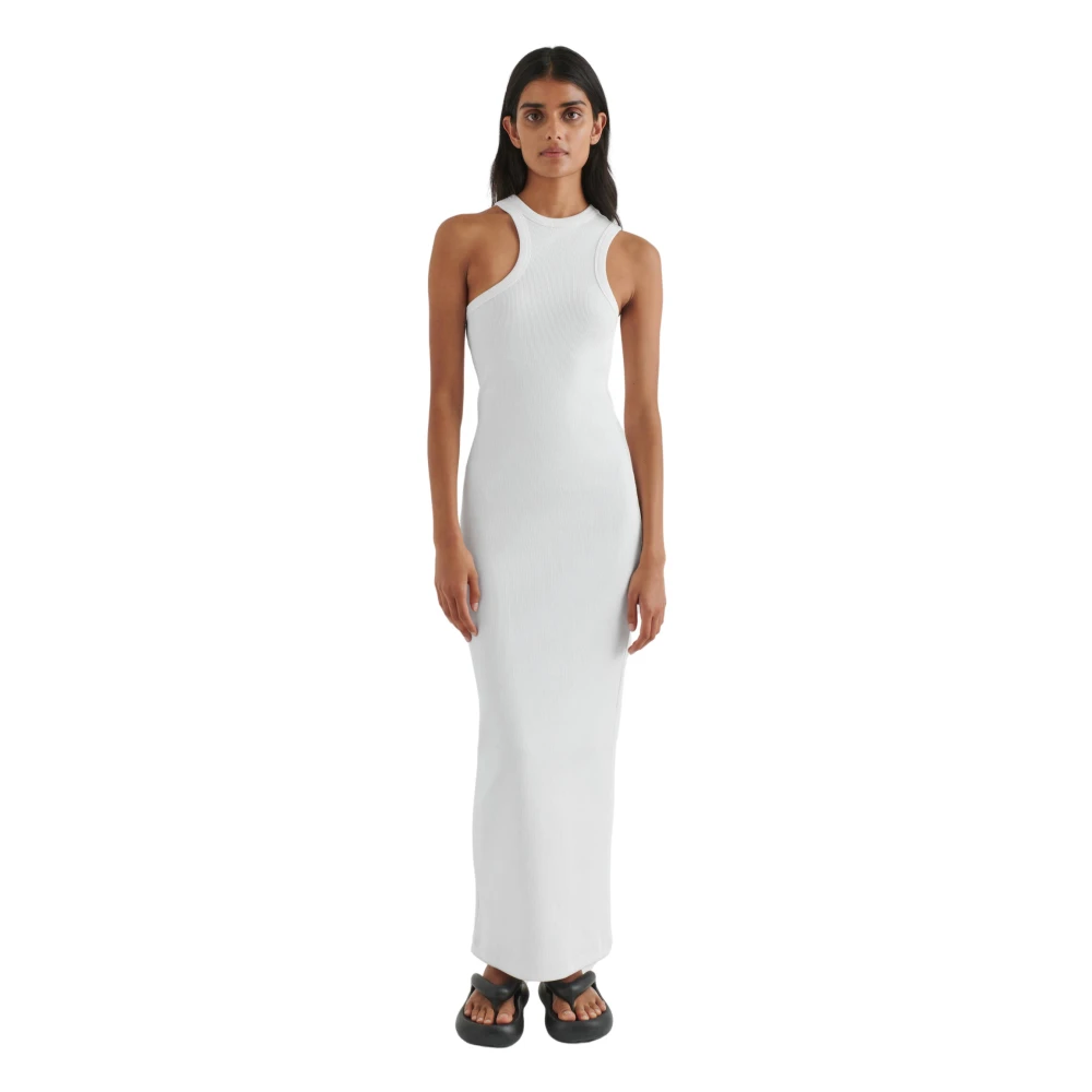 Axel Arigato Scoop Asymmetrische Jurk White Dames