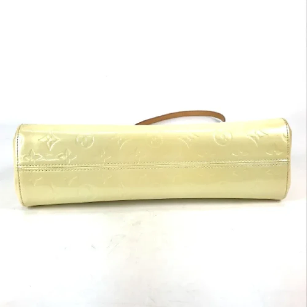 Louis Vuitton Vintage Pre-owned Cotton louis-vuitton-bags Yellow Dames