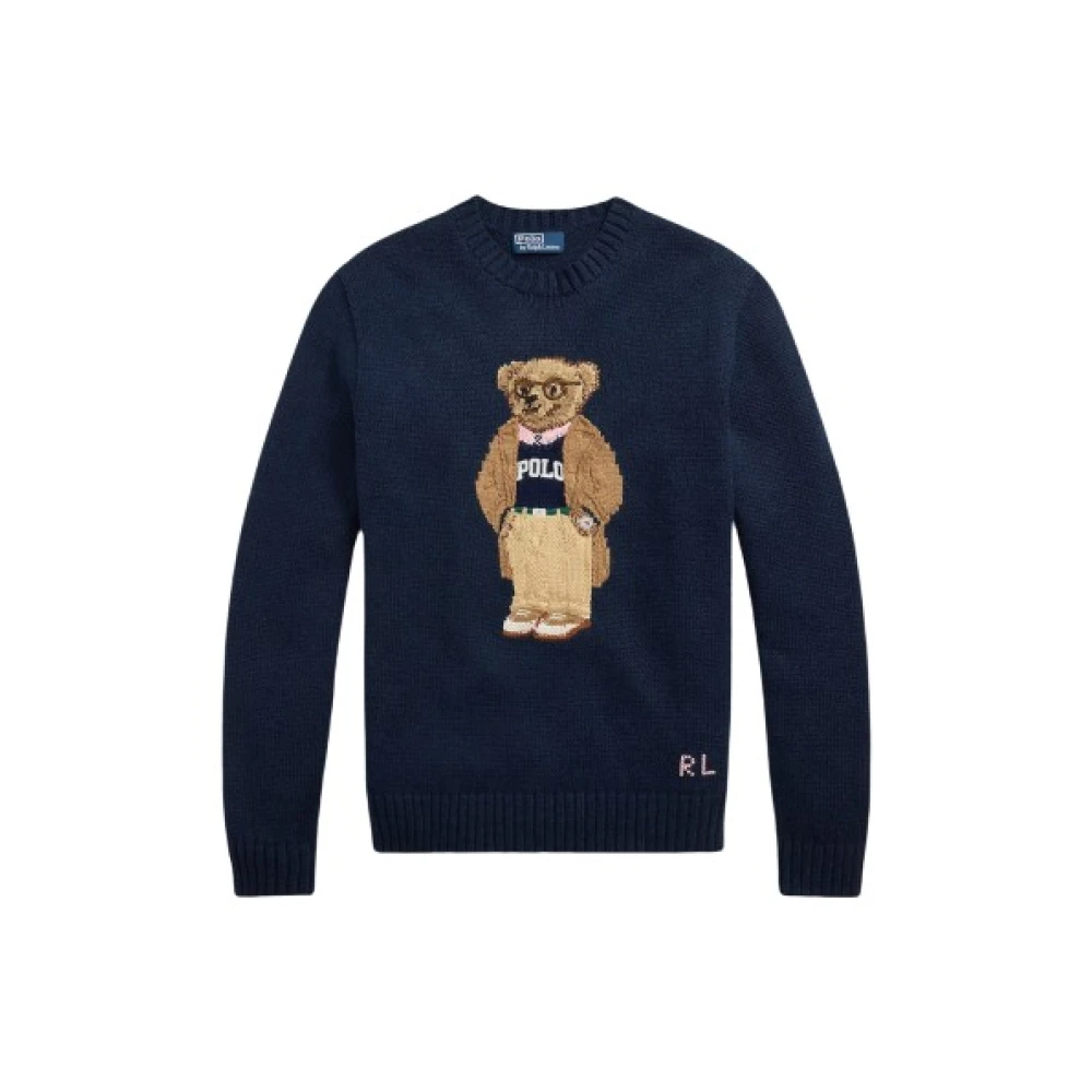 Polo Ralph Lauren Uomo Blu Maglie, L, New,