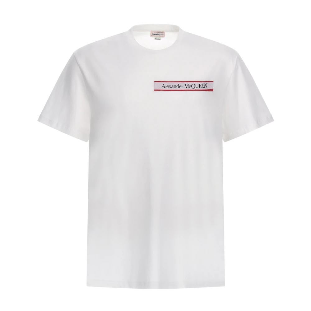 Alexander mcqueen Klassiek T-Shirt White Dames