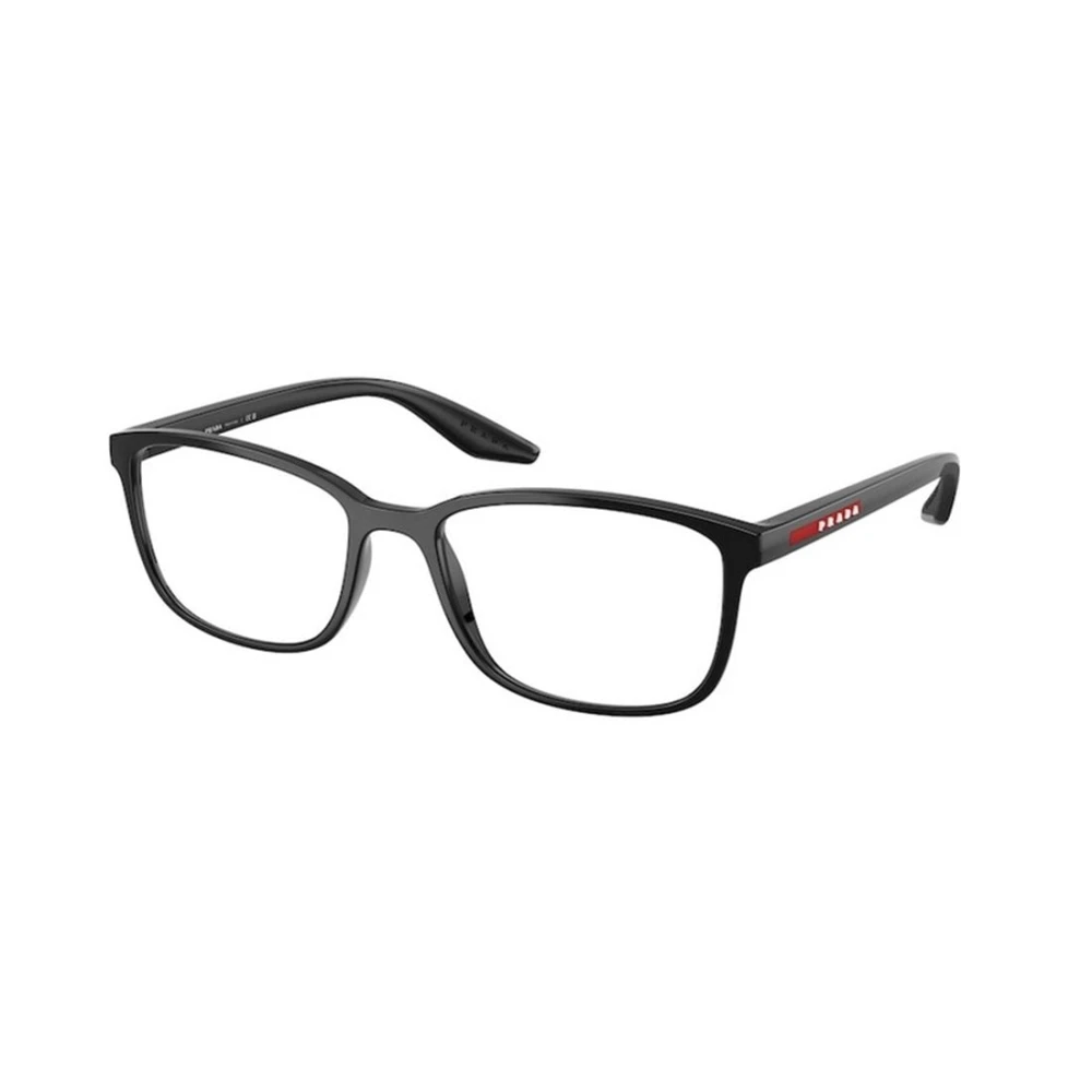 Prada Men's Black Ps 07Rv Optical Frame - Glasses - 53 Mm - Accessories