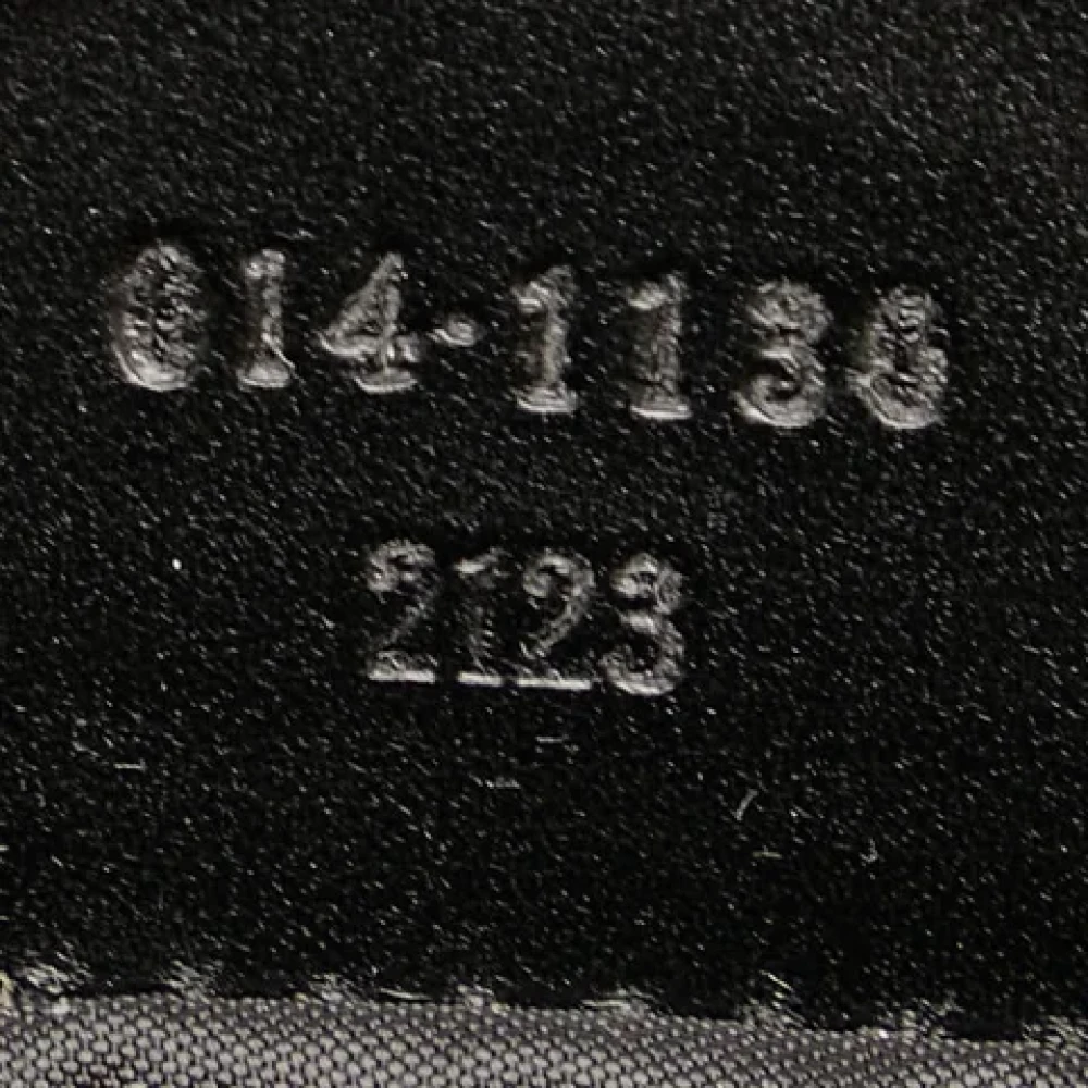 Gucci Vintage Pre-owned Canvas clutches Black Dames