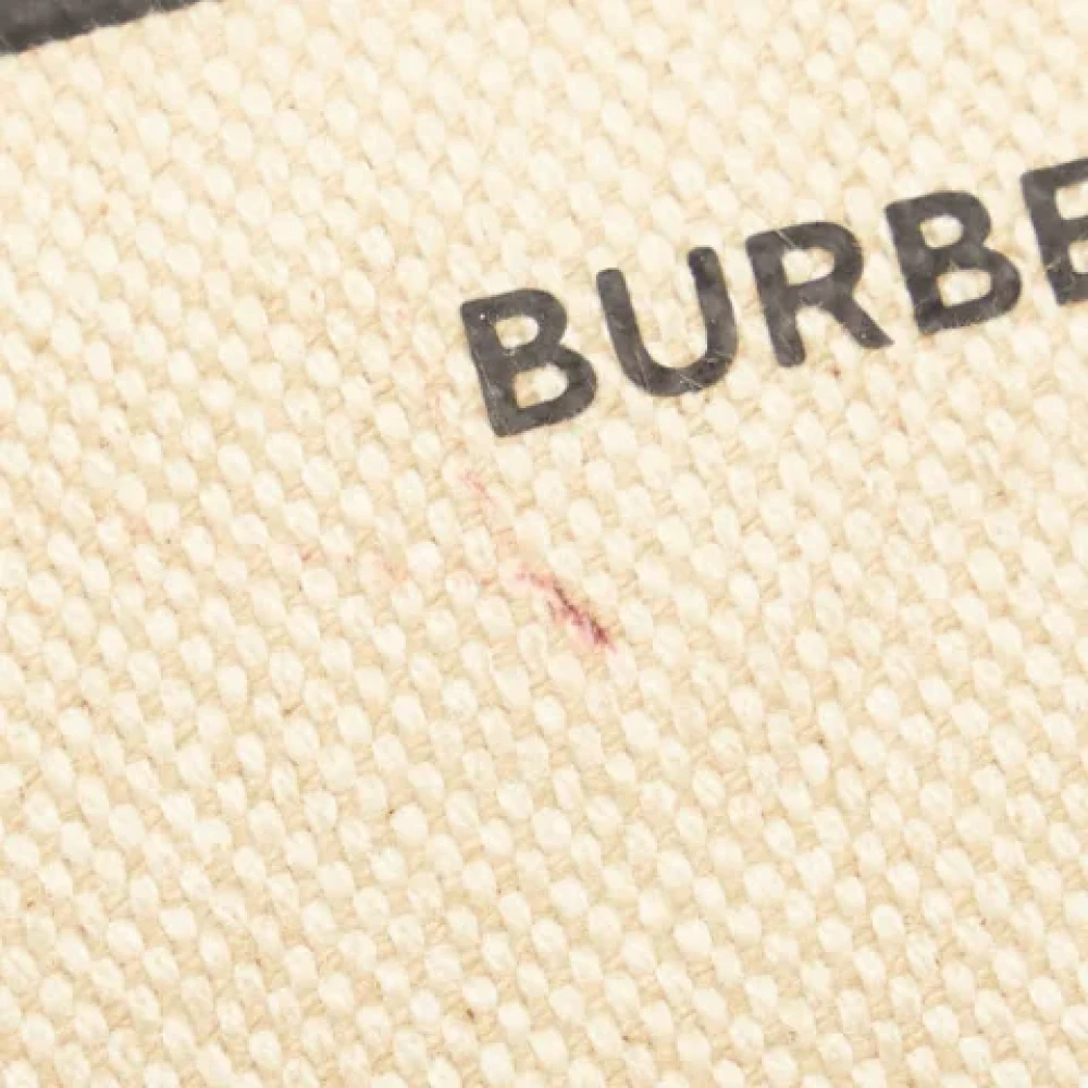 Burberry Vintage Pre-owned Canvas totes Beige Dames