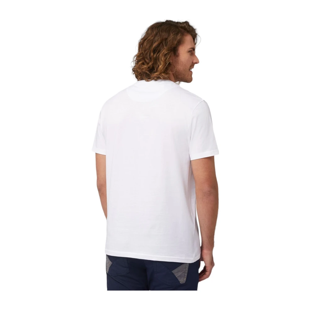 Harmont & Blaine Korte Mouw T-shirt White Heren