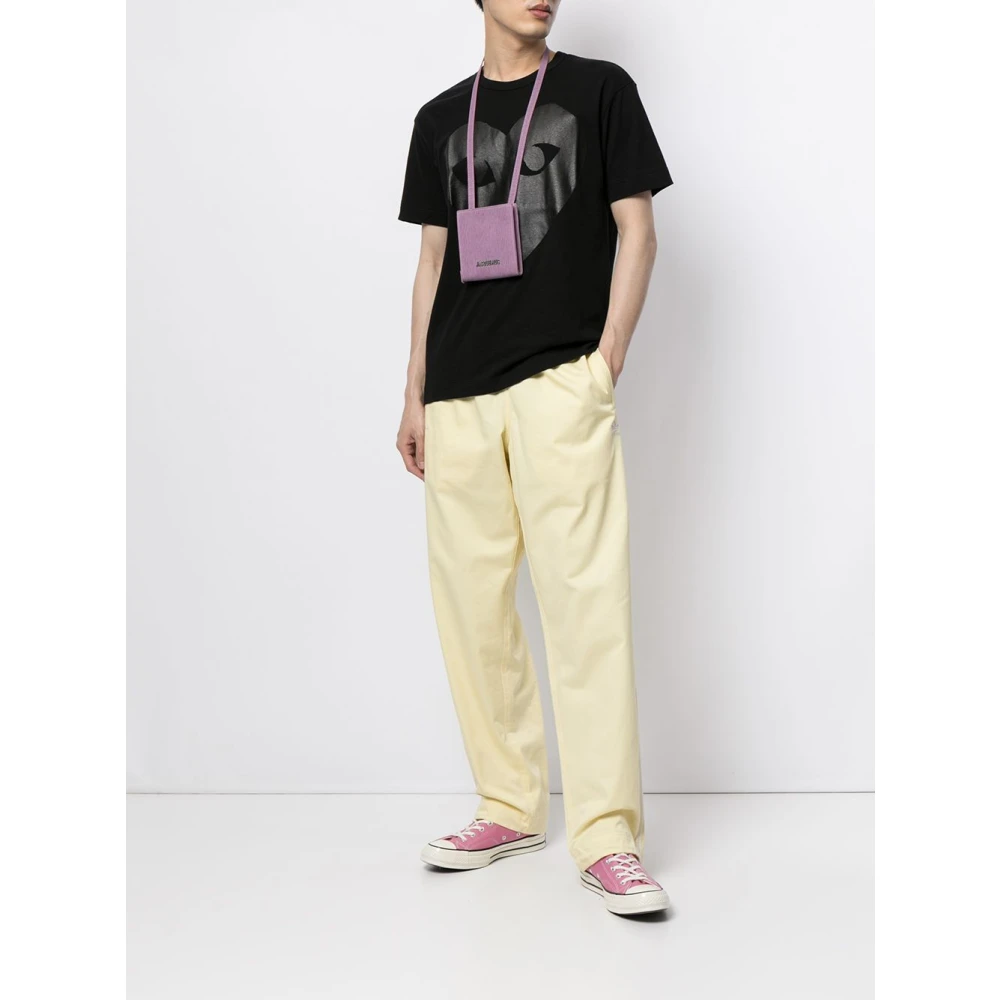 Comme des Garçons Play Vervaagd Zwart Hart T-shirt Black Heren