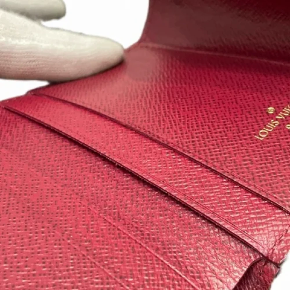 Louis Vuitton Vintage Pre-owned Leather wallets Brown Dames