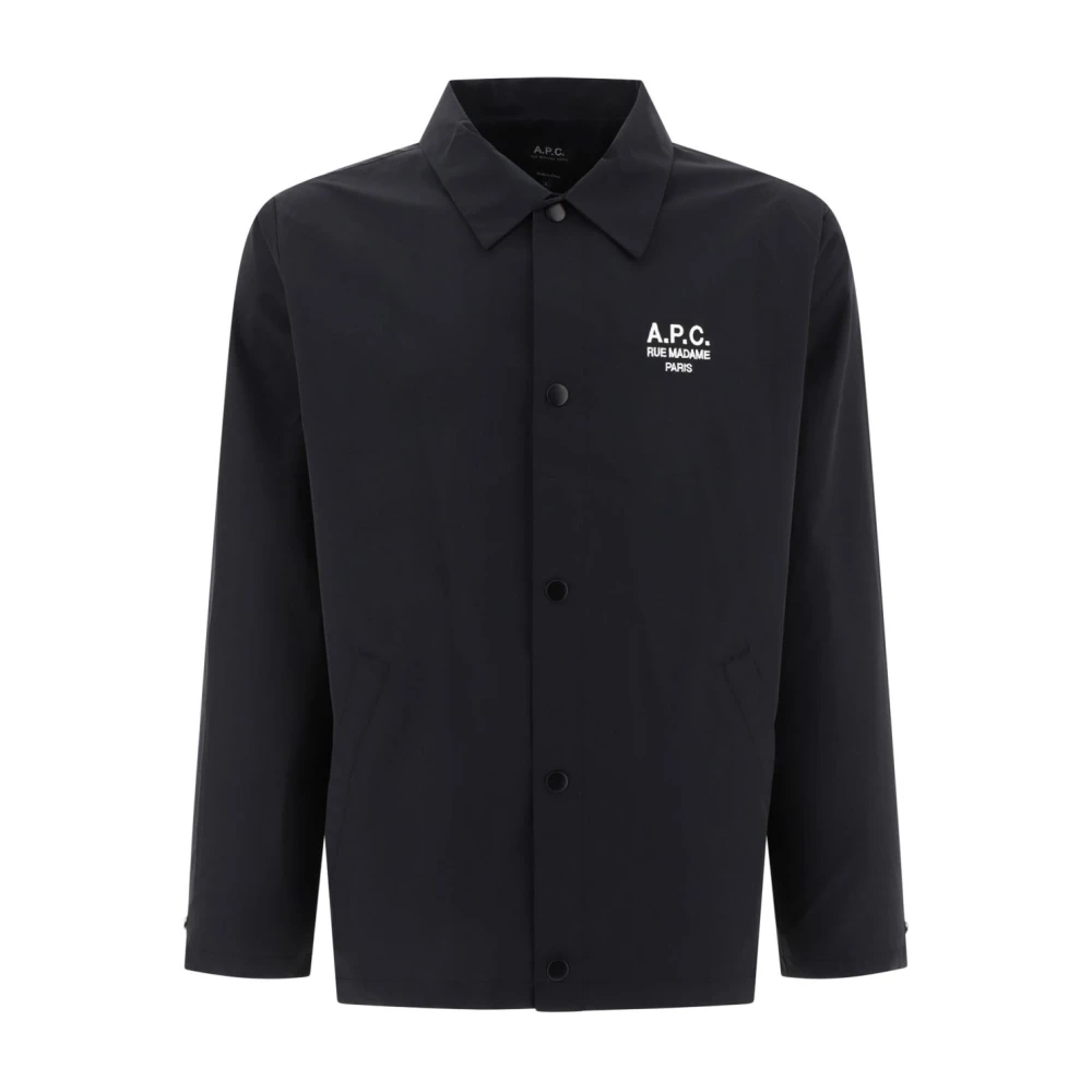 A.p.c. Regis Blouson Jas Black Heren
