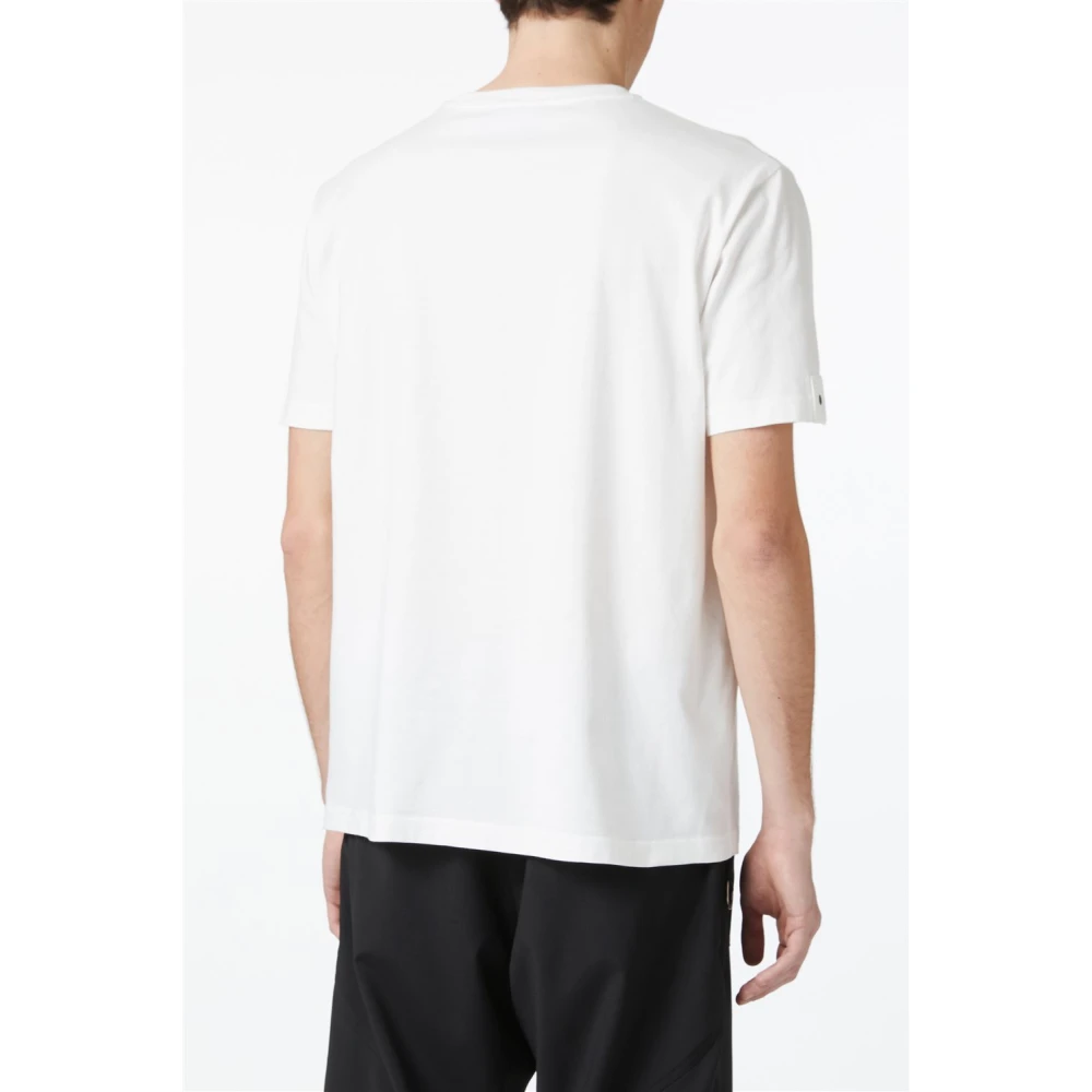 Iceberg Wit Katoen Regular Fit T-Shirt White Heren