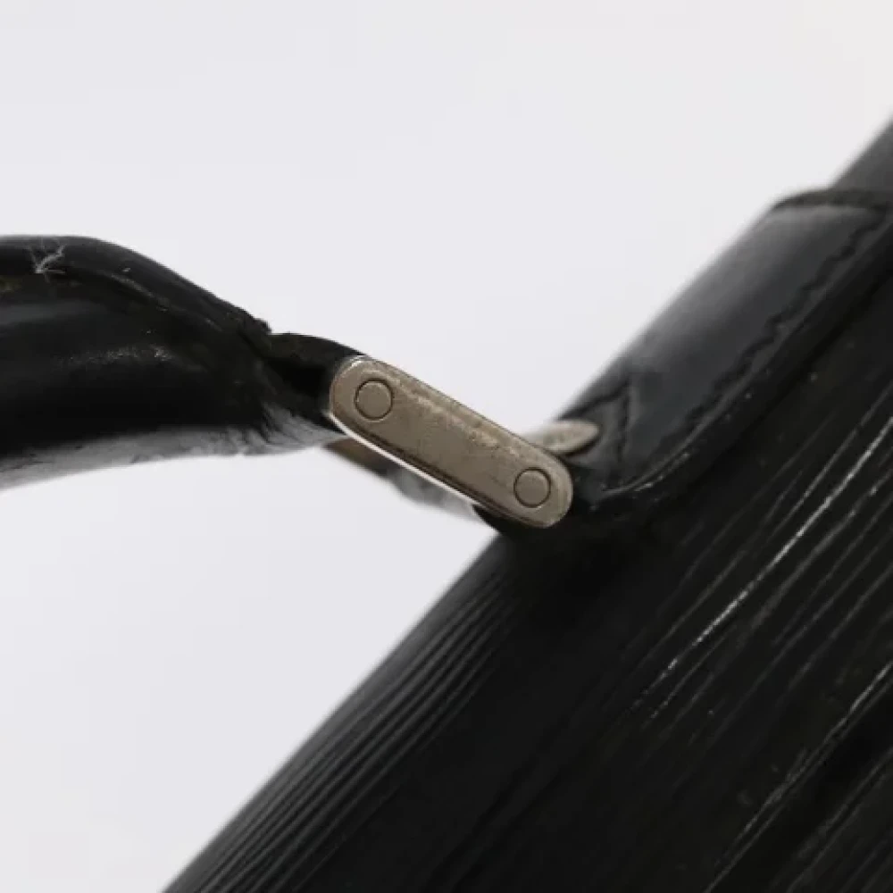 Louis Vuitton Vintage Pre-owned Leather handbags Black Dames