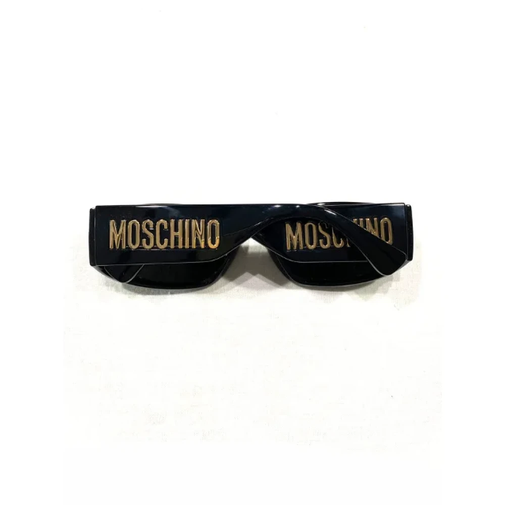 Moschino Pre-Owned Pre-owned Plastic sunglasses Black Dames