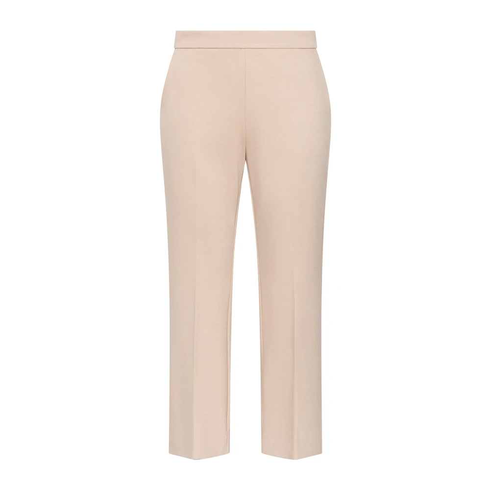 Maliparmi Milano Stitching Broek Brown Dames