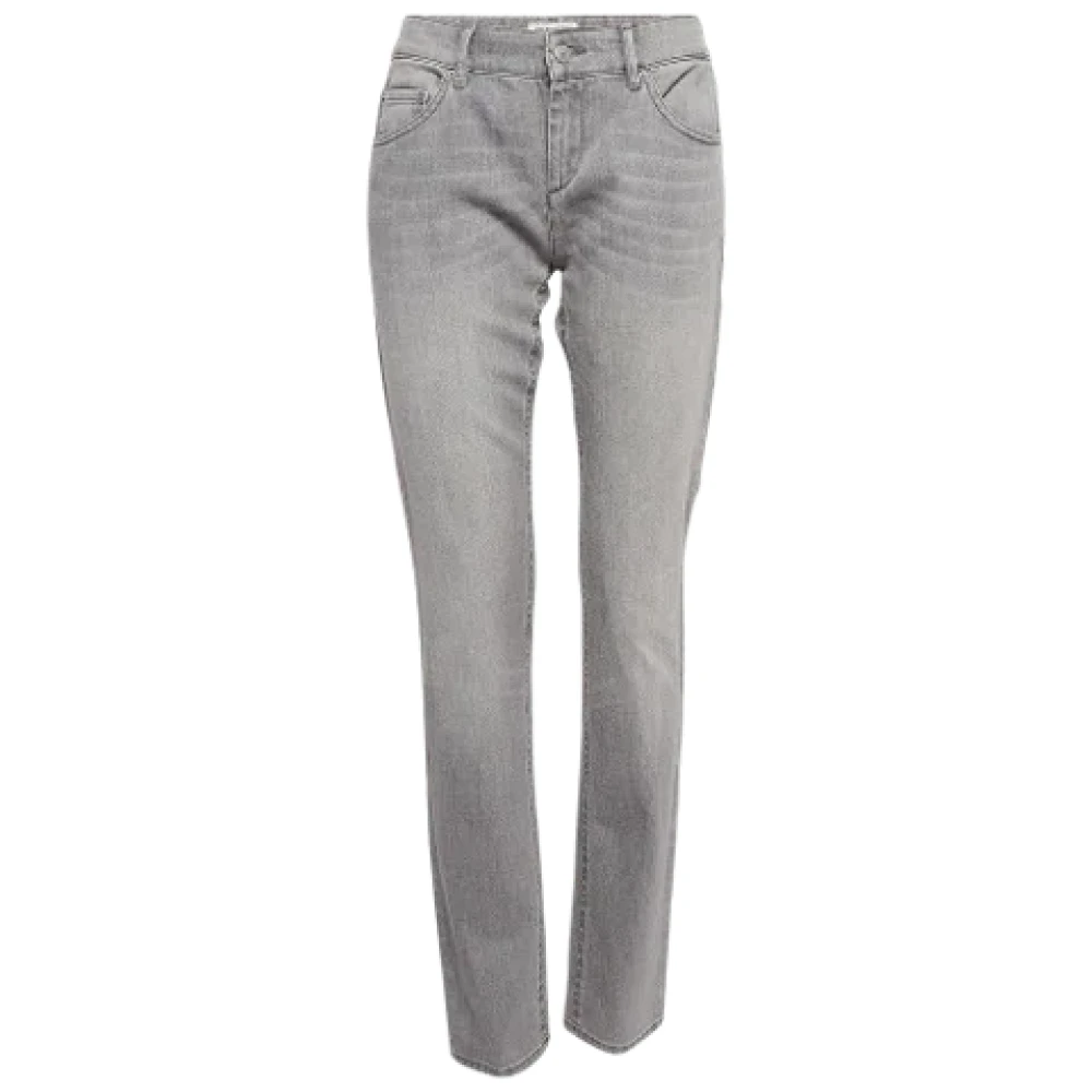 Isabel Marant Pre-owned Denim jeans Gray Dames