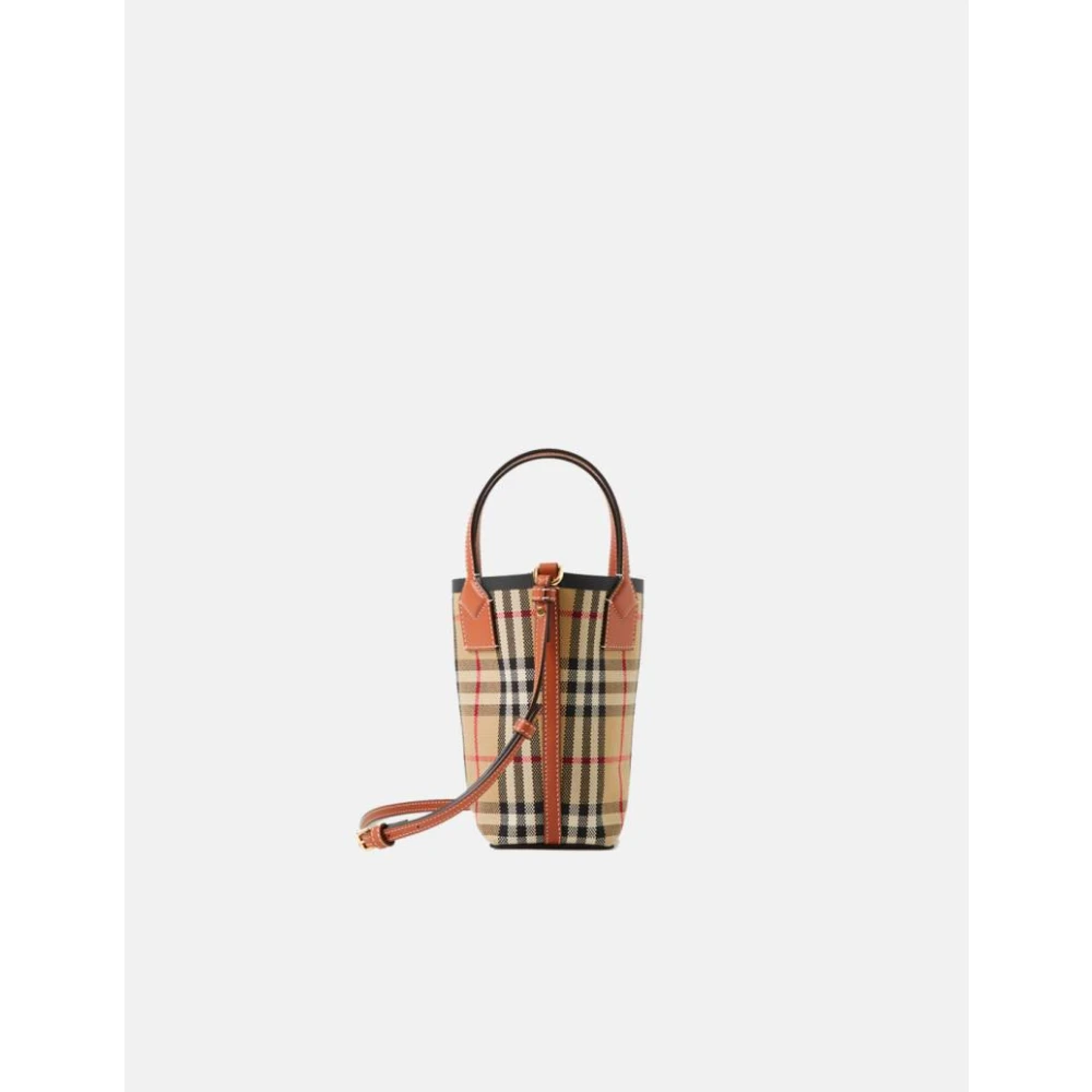 Burberry Vintage Mini Tote London Beige Dames