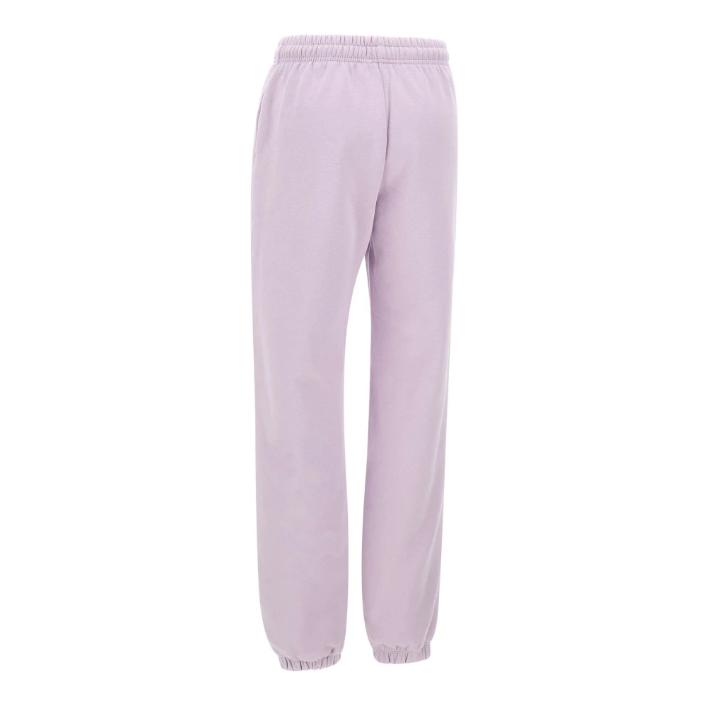 Rotate Birger Christensen Lila Katoenen Joggingbroek Purple Dames