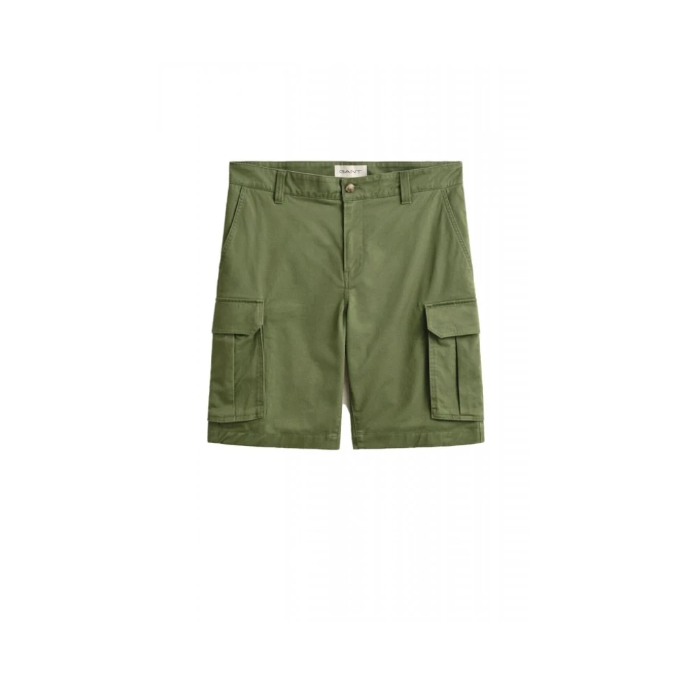 Gant Uomo Verde - Classic Cargo Shorts - Shorts - W32