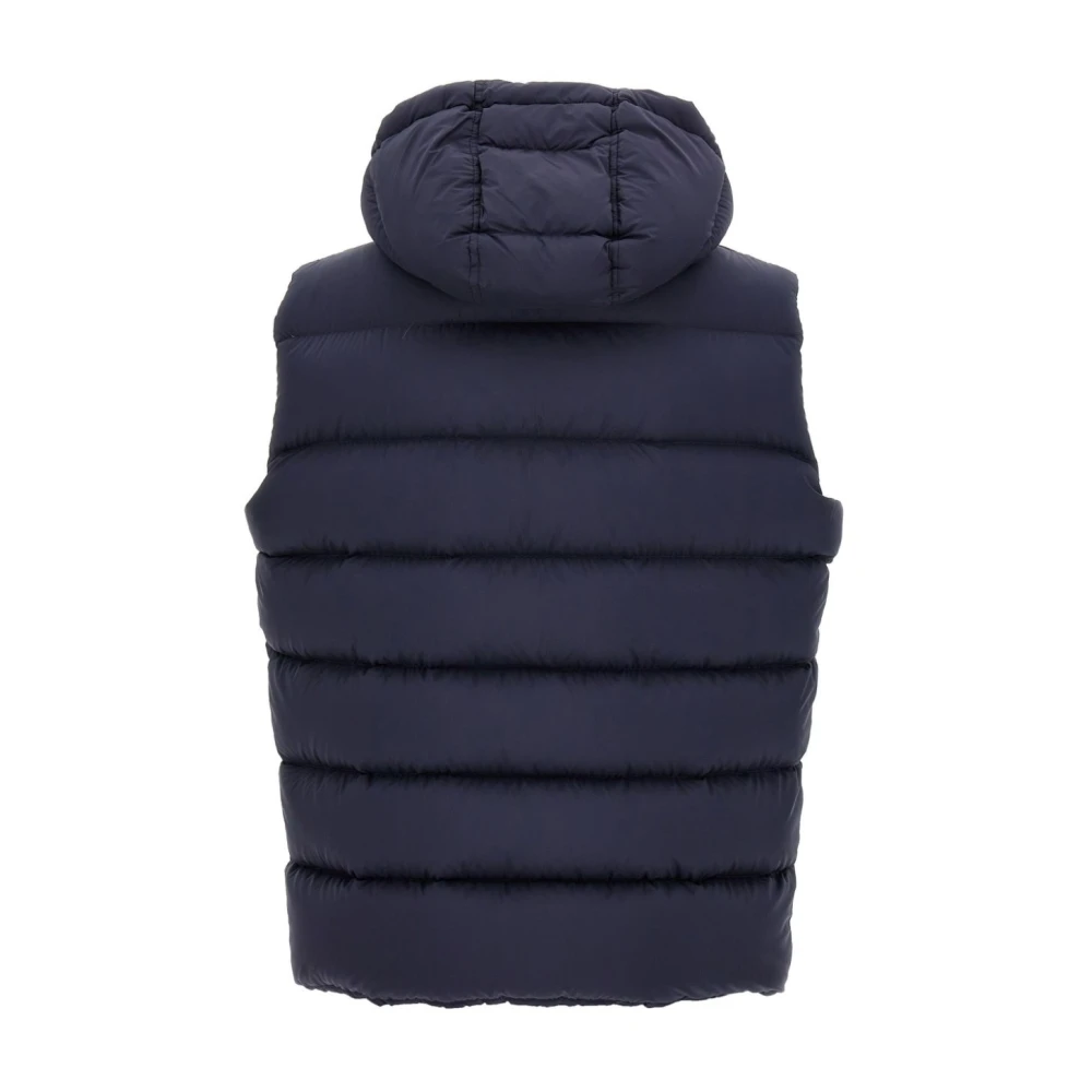 Herno Mouwloos Pufferjack in F017 Blue Heren
