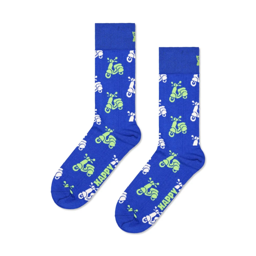 Happy Socks Vespa Patroon Sokken Multicolor Heren
