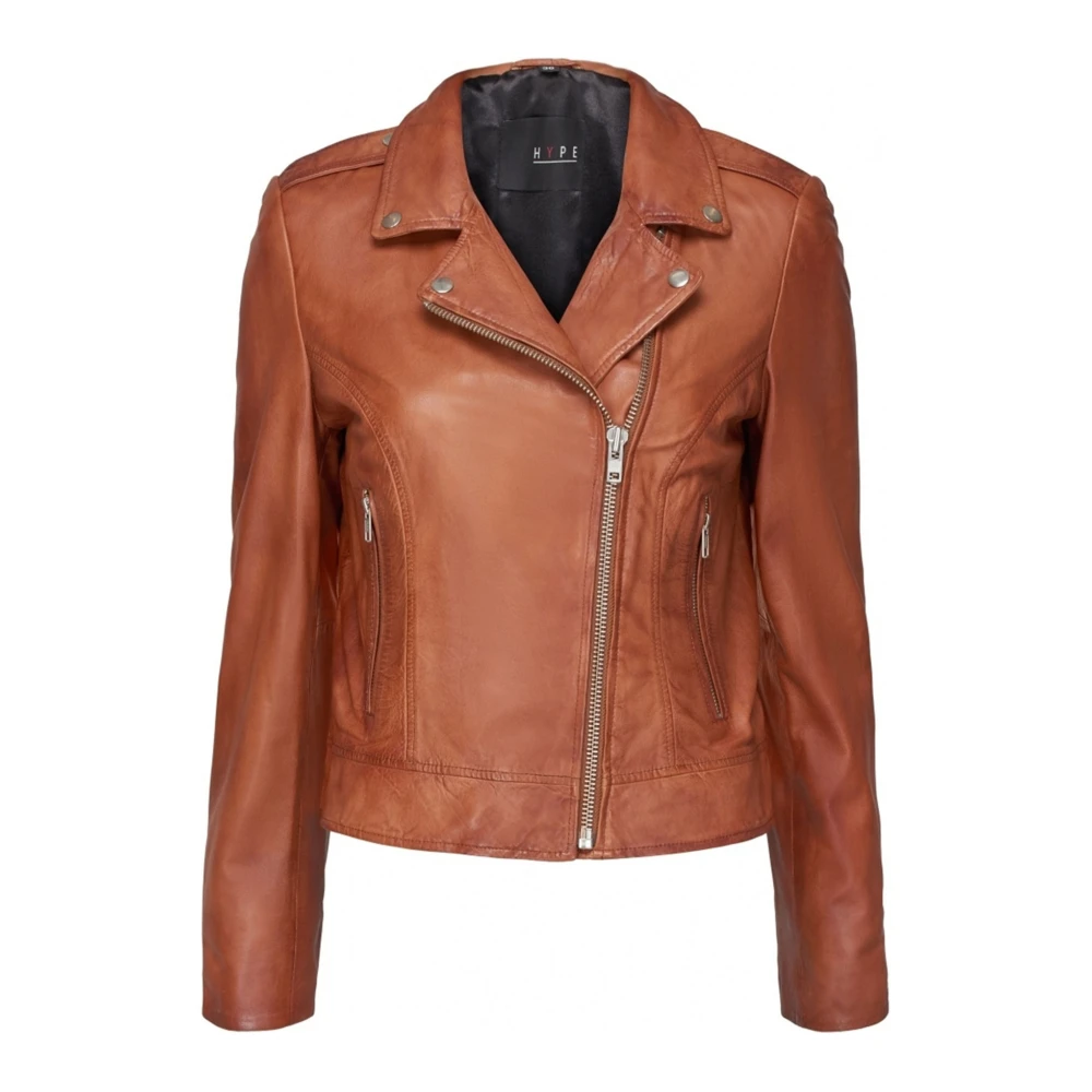 Jackets > Leather Jackets - - Notyz - Modalova