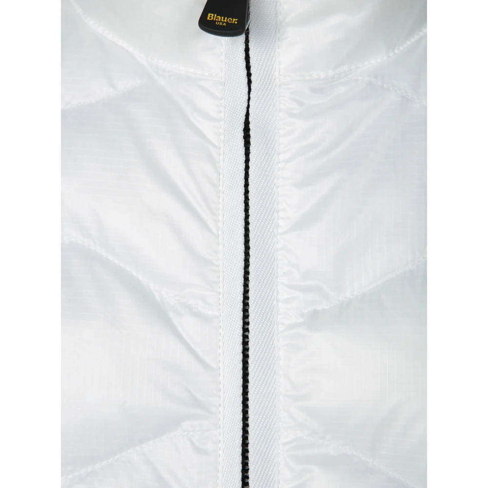 Blauer Urban donsvest. Mouwloos. Sportieve elegantie. White Heren